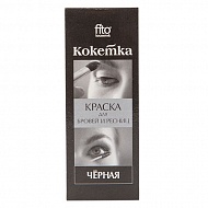 Краска для ресниц и бровей `ФИТОКОСМЕТИК` `КОКЕТКА` тон Коричневая