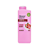 Гель для душа `DICORA URBAN FIT` Молоко и клубника 400 мл