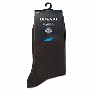 Носки мужские `DIWARI` DW CLASSIC темно-серый (44-45)
