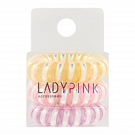 Набор резинок `LADY PINK` SLINKY box 3 шт