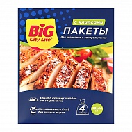 Пакеты для запекания `BIG CITY` 20 стиков 4 шт