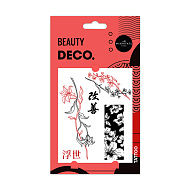 Набор переводных татуировок для тела `DECO.` ASIA by Miami Tattoos переводная (Flower Blossom)