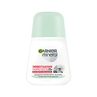 Део-ролл жен. `GARNIER` `MINERAL` ЭФФЕКТ МАГНИЯ ультрасухость 50 мл