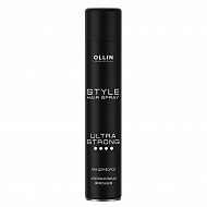 Лак для волос `OLLIN` `PROFESSIONAL` STYLE ультрасильной фиксации 500 мл