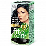 Крем-краска для волос `FITOCOLOR` тон 1.0 черный 50 мл
