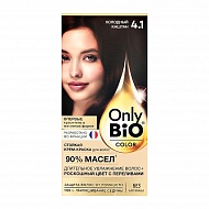 Крем-краска для волос `ONLY BIO COLOR` Тон 4.1 Холодный каштан 115 мл