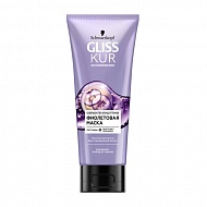 Маска для волос `ГЛИСС КУР` Фиолетовая против желтизны (восстановление волос) 200 мл