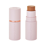 Бронзер для лица `REVOLUTION` SILK BRONZE в стике тон Sunset