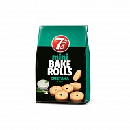 Сухарики `7DAYS` `MINI` BAKE ROLLS Сметана и лук 80 г