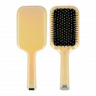 Расческа для волос `LADY PINK` прямоугольная желтая