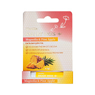 Бальзам для губ `VIVOLIFE` SMART BEES со вкусом ананаса (оттенок магнолия) 4 г