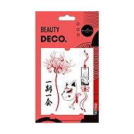 Набор переводных татуировок для тела `DECO.` ASIA by Miami Tattoos переводная (Lycoris)