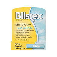 Бальзам для губ `BLISTEX` Simple and sensitive (без аромата) 4,25 г