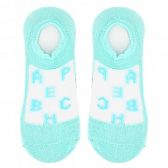 Носки женские `SOCKS` ALPHABET Blue, р-р единый
