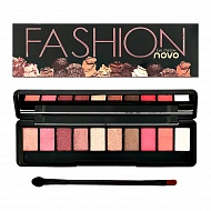 Палетка теней для век `NOVO` FASHION тон 09