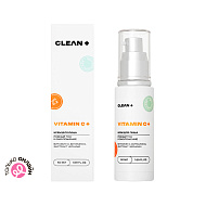 Крем для лица `CLEAN+` VITAMIN C+ витамин С, витамин E, экстракт черники 50 мл