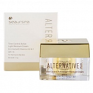Крем для лица `SEA OF SPA` ALTERNATIVE PLUS увлажняющий SPF-15 (для нормальной и жирной кожи) 50 мл