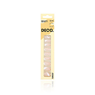 Набор накладных ногтей с клеевыми стикерами `DECO.` FANTASY white story (24 + клеевые стикеры 24 шт)