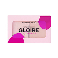Палетка хайлайтеров для лица `VIVIENNE SABO` GLOIRE D`AMOUR HIGHLIGHTER PALETTE тон 02