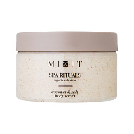 Скраб для тела `MIXIT` SPA RITUALS соляной с кокосовой стружкой 300 г