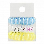 Набор резинок `LADY PINK` `BASIC` SLINKY box 3 шт
