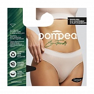 Трусы женские `POMPEA` ECO FRIENDLY бразилиана L/XL, NERO