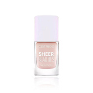 Лак для ногтей `CATRICE` SHEER BEAUTIES тон 050 Peach for the stars