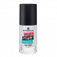 Верхнее покрытие для ногтей `ESSENCE` MATT MATT MATT тон 37 8 мл
