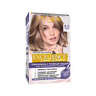 Крем-краска для волос `LOREAL` `EXCELLENCE` COOL CREME тон 8.11 (Светло-Русый)