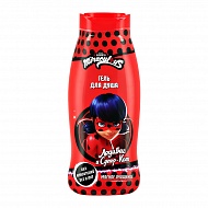 Гель для душа `MIRACULOUS` детский ЛЕДИ БАГ (мягкое очищение) 400 мл