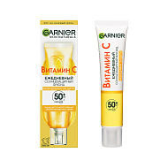 Флюид для лица `GARNIER` SKIN NATURALS Невидимая защита SPF-50+ с витамином С 40 мл