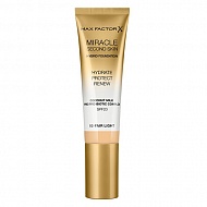 Основа тональная для лица `MAX FACTOR` MIRACLE TOUCH SECOND SKIN тон 03 light