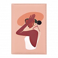 Обложка для паспорта `LADY PINK`