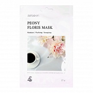 Маска для лица `DETOSKIN` с экстрактом пиона (увлажняющая, очищающая) 25 г