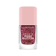 Топовое покрытие для ногтей `CATRICE` DREAM IN PURE GLITTER тон 050 Sparkle darling