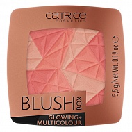 Румяна для лица `CATRICE` BLUSH BOX MULTICOLOR с эффектом сияния тон 010 Dolce Vita
