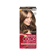 Краска для волос `GARNIER` `COLOR SENSATION` тон 6.0 (Роскошный темно-русый)