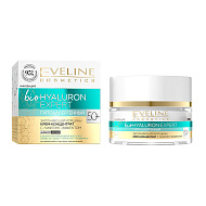 Крем-концентрат для лица `EVELINE` BIO HYALURON EXPERT 50+ заполняющий морщины 50 мл