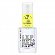 Базовое покрытие для ногтей `CATRICE` EXPRESS SPRAY ON BASE COAT