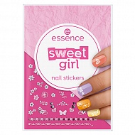 Наклейки для ногтей `ESSENCE` SWEET GIRL символы и цветы
