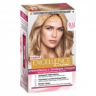 Крем-краска для волос `LOREAL` `EXCELLENCE` BLONDE LEGEND тон 8.12 (Мистический блонд)