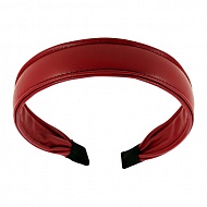 Ободок `LADY PINK` LEATHER medium