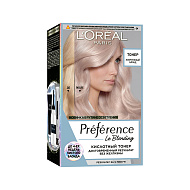 Тонер для волос `LOREAL` `PREFERENCE` Платиновый блонд 174 мл