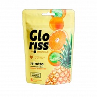 Жевательные конфеты `GLORISS` Ананас и апельсин 75 г