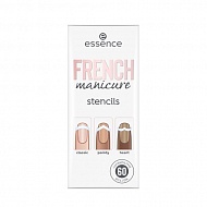 Трафареты для маникюра `ESSENCE` FRENCH MANICURE тон 01