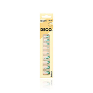 Набор накладных ногтей с клеевыми стикерами `DECO.` FANTASY green fantasy (24 + клеевые стикеры 24 шт)