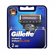 Кассеты для станка `GILLETTE` `FUSION` PROGLIDE 2 шт