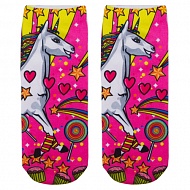 Носки женские `SOCKS` Big unicorn р-р единый