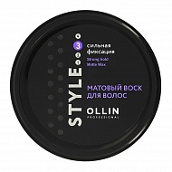 Воск для волос `OLLIN` `PROFESSIONAL` STYLE матовый сильной фиксации 50 гр