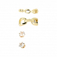 Серьги каффы `LADY PINK` MUST HAVE